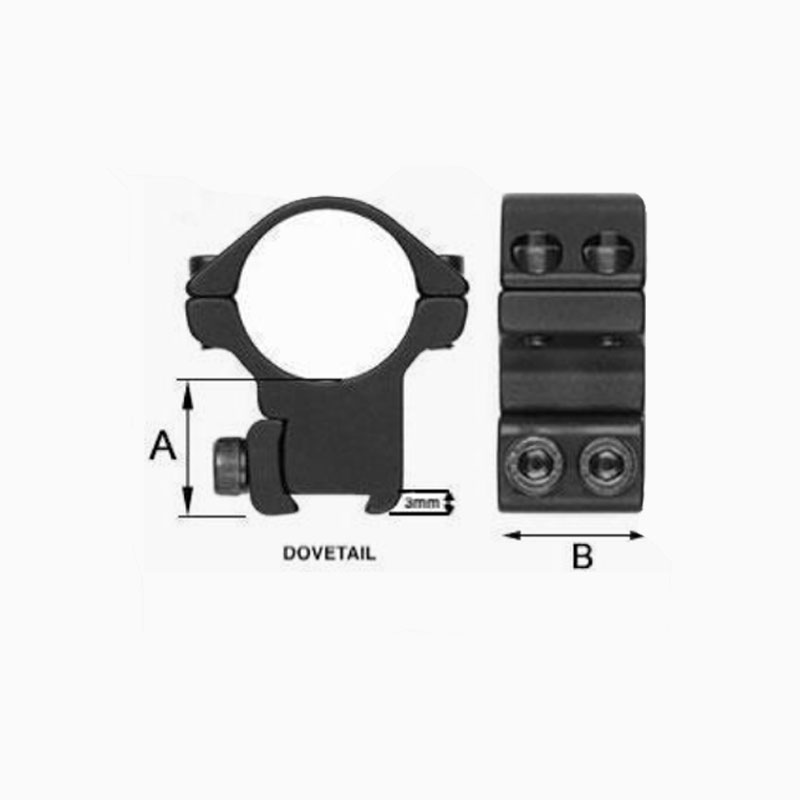 Монтаж Sportsmatch UK TO4C 1″ 11мм Scope mount Sportsmatch UK 1″