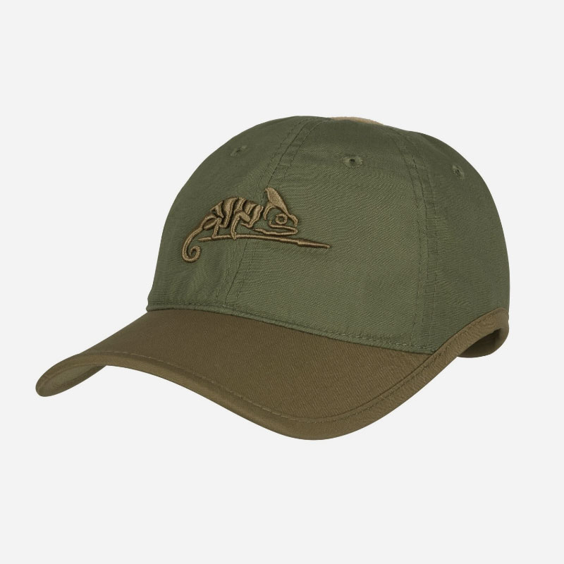 Бейзболна шапка Helikon-tex Logo Cap Olive Green/Adaptive Green