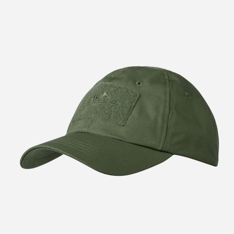 Бейзболна Шапка Helikon-tex Зелена Polycotton Ripstop Olive Green