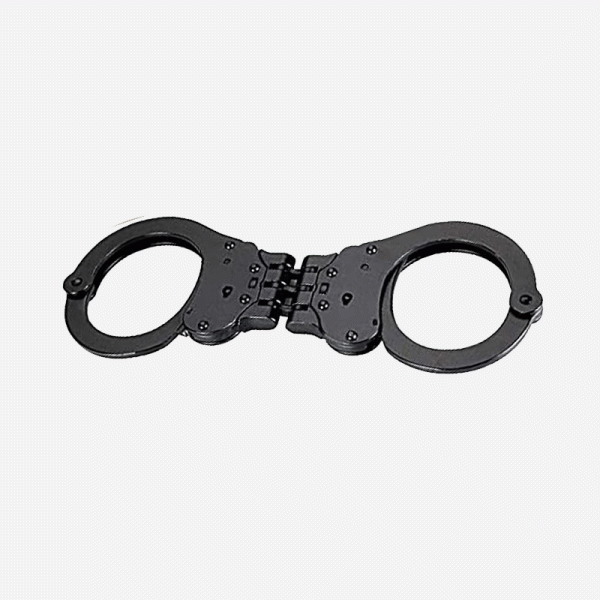 Белезници Alcyon с тройна връзка 5005 черни - Handcuffs 5005