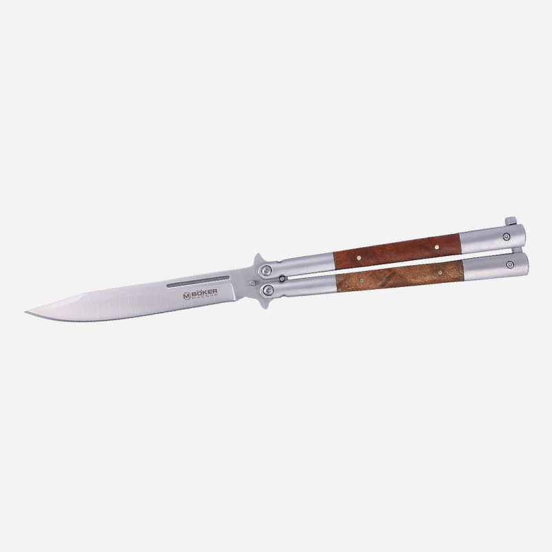 Нож Böker Magnum Balisong Wood Large