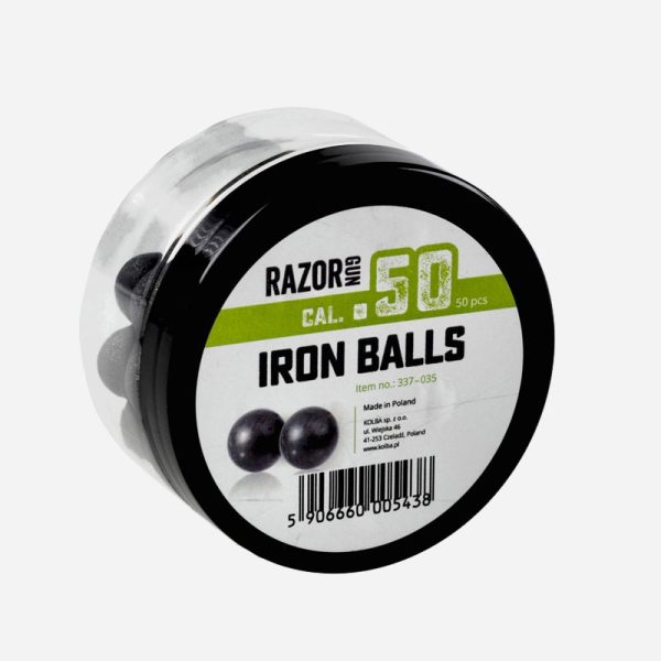 Rubber metal pellets Razor Gun .50 cal for Umarex HDR and HDP 50pcs