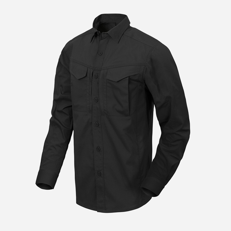 Риза Helikon-tex Defender MKII Black Polycotton Ripstop