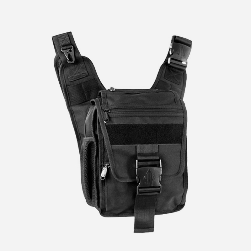 Leapers UTG 24/7 Ambidextrous Scout Messenger Bag Black