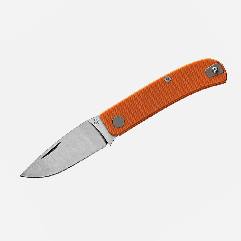 Knife Manly WASP - CPM S90V - Orange G10