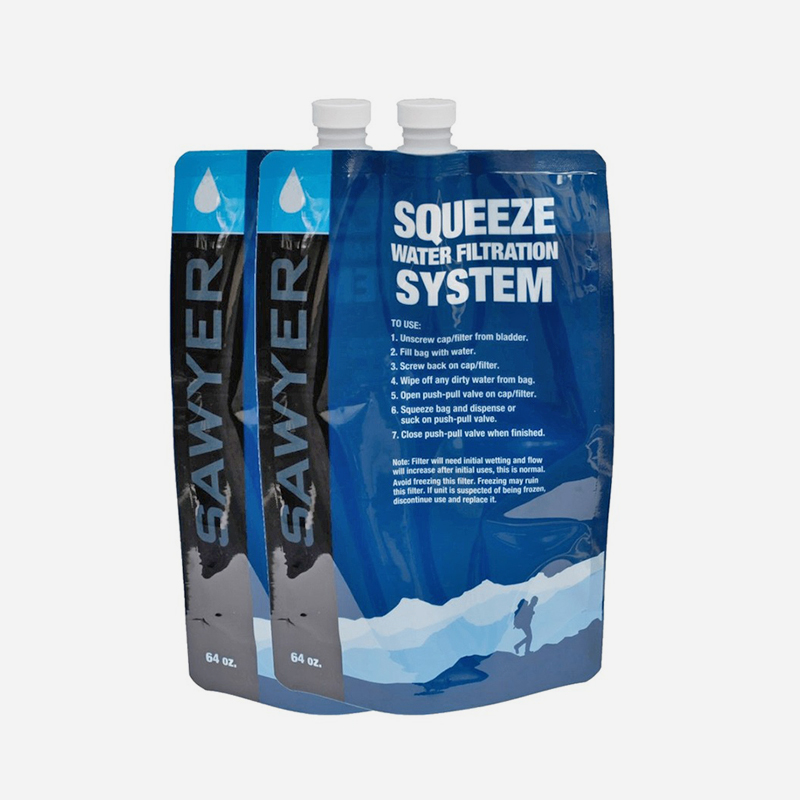 Торбичка за Вода Sawyer Squeezable Pouch 2L комплетк 2бр