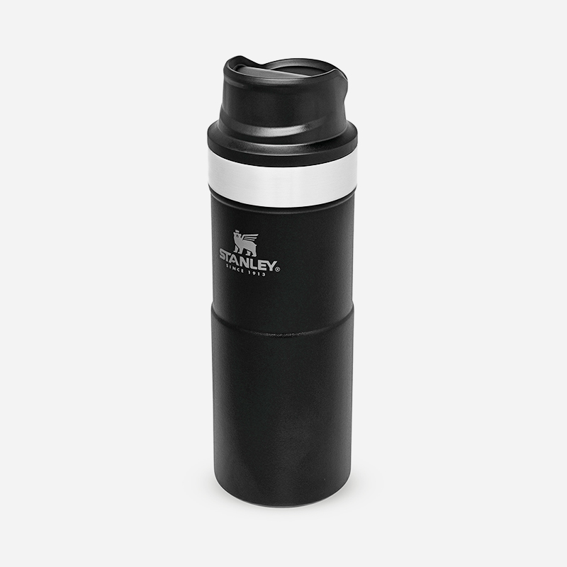 Термо чаша за път Stanley Trigger Action Travel Mug 0.35L  Matte Black