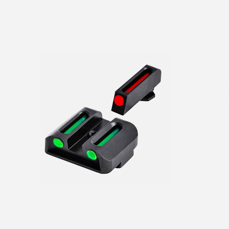 Фибро оптични мерни прибори Truglo Fiber Optics за Glock 17/19 High set