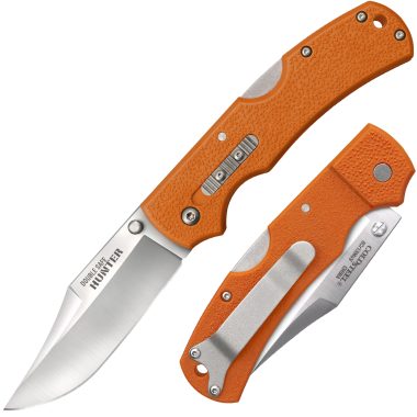 Knife Cold Steel DOUBLE SAFE HUNTER 8Cr13MoV ORANGE