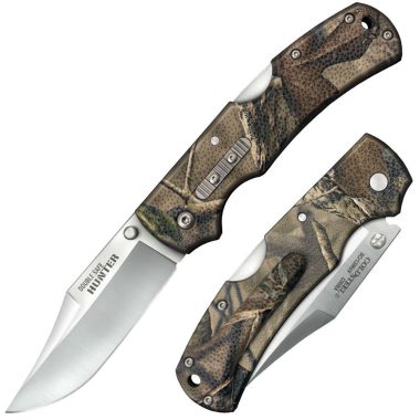 Knife Cold Steel DOUBLE SAFE HUNTER 8Cr13MoV GFN Camo