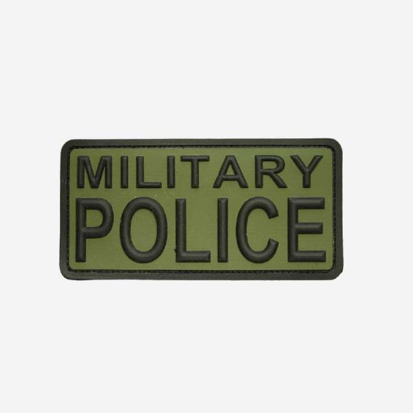 Пач Military Police Olive Green And Black