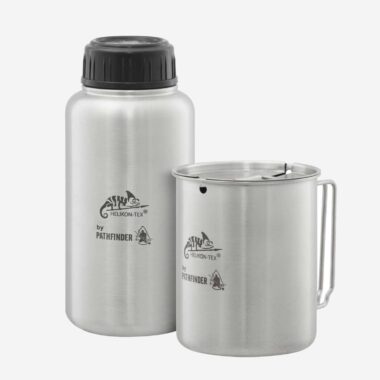 Helikon - Tex PATHFINDER 0.95 L Stainless Steel Water Bottle with Cup » Arms-Bg Оръжеен Магазин