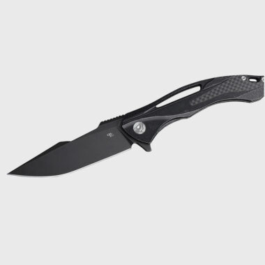 CH KNIVES 3519 Variety S35VN Titanium Black Knife