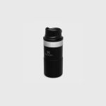 Термо чаша за път Stanley Trigger Action Travel Mug 0.25L Matte Black Pebble