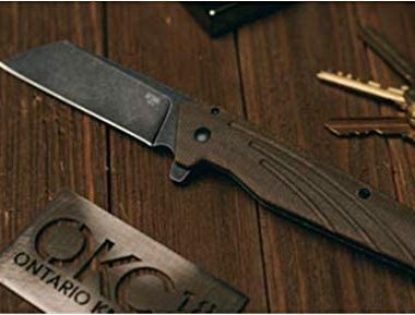 Knife Ontario Besra AUS-8 Braun
