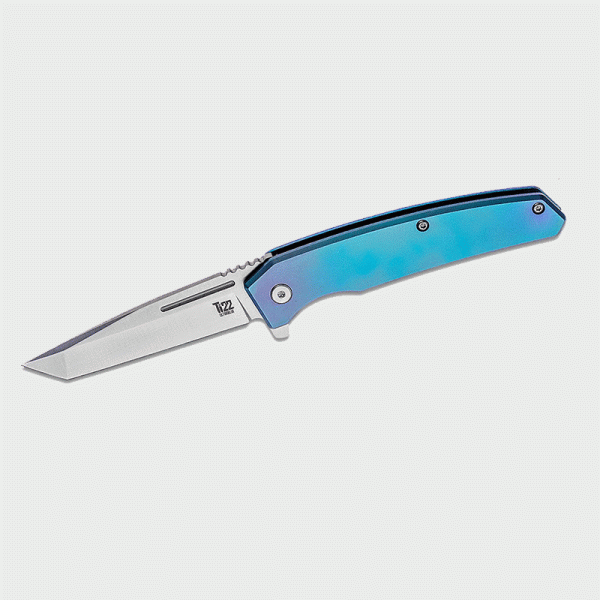 Knife Ontario Ti 22 Ultrablue AUS-8