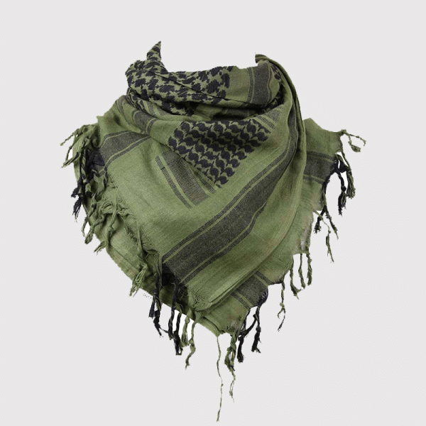 Scarf Shemagh 101 INC Green / Black
