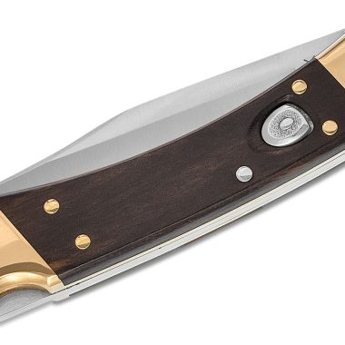 Knife BUCK 110 Auto 420HC Macassar Ebony Dymondwood