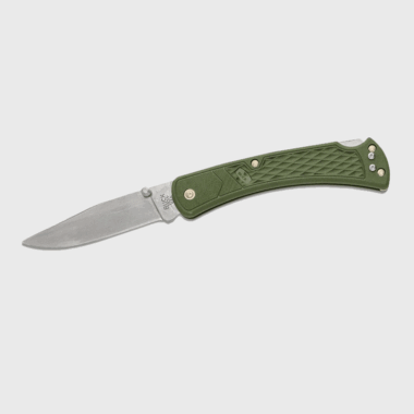 BUCK 110 Slim Select 420HC Olive Green Knife