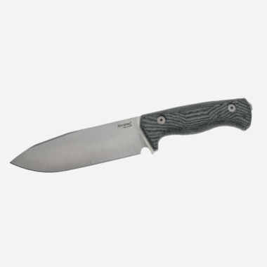 LionSteel T6 K490 Black Canvas Micarta Knife