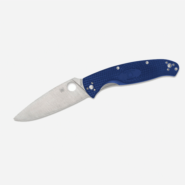Нож Spyderco Resilience S-35VN Blue