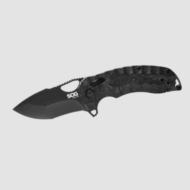 SOG Kiku XR Blackout CTS XHP Micarta Knife