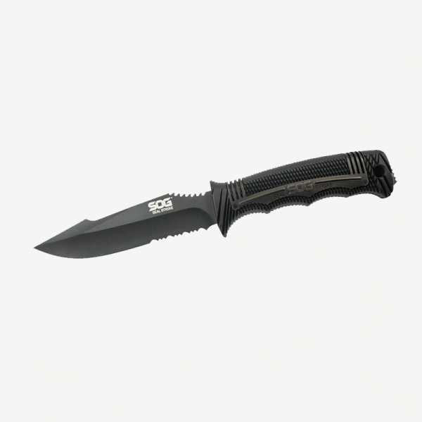 Knife SOG Seal Strike AUS-8 GRN