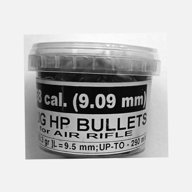 Проектил Slug HP Bullets 9.09 mm .358 cal 5.40 гр 150бр