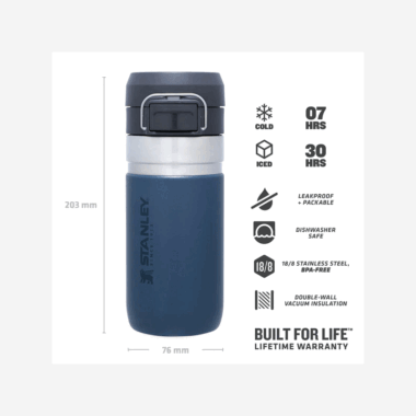 Stanley Quick Flip Water Bottle 0.47L Abyss » Arms-Bg Оръжеен Магазин