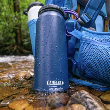 Термо Бутилка с филтър за вода CAMELBAK Eddy+filtered by LifeStraw 1л неръждаема стомана Navy