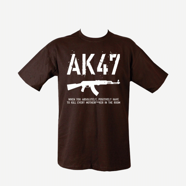 Тениска Combat UK AK47 T-shirt Black