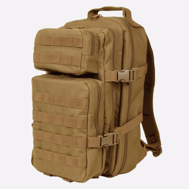 Ежедневна раница 101 INC® Backpack US assault Coyote 25л