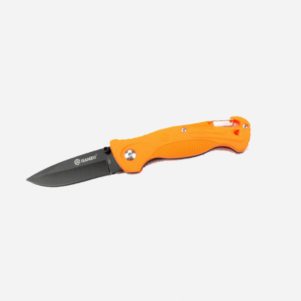 Нож-Ganzo-G611-420C-Plastic-Orange Нож Ganzo G611 420C Plastic Orange