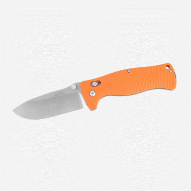 Ganzo G720 440C Orange G10 knife