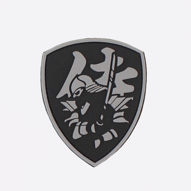 Пач 3D Гумен Samurai Shield grey