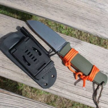 Fox Vesuvius D2 G10 Green Knife