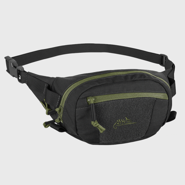 Helikon-Tex POSSUM Waist Pack Cordura BLACK/OLIVE GREEN