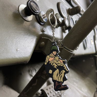 3D Rubber Key Holder: WWII Paratrooper » Arms-Bg Оръжеен Магазин