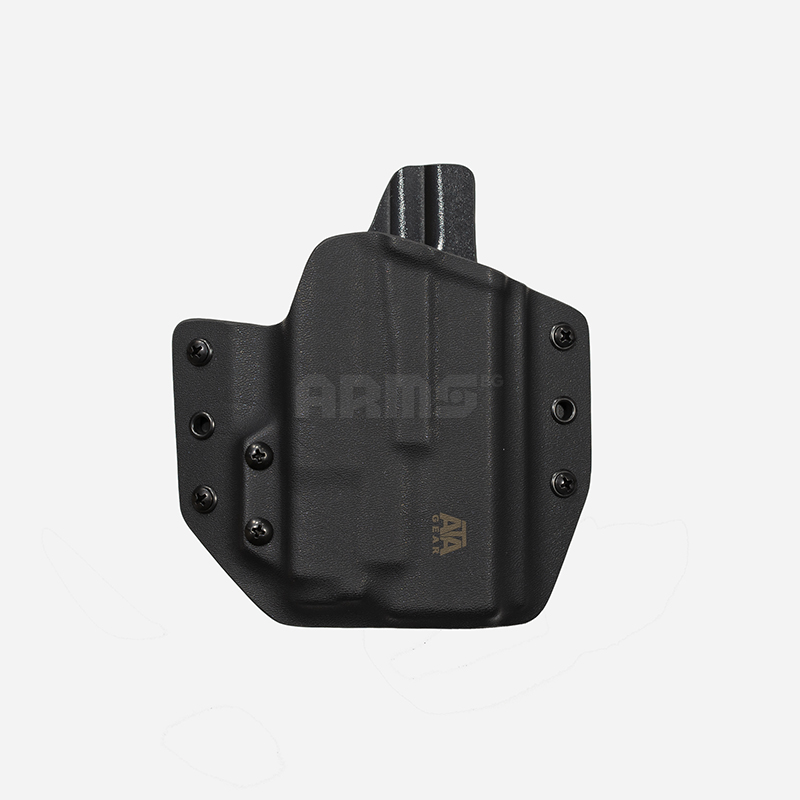 Кайдекс кобур за пистолет с фенер ATA GEAR Hit Factor ver.1 за GLOCK 17/22 и фенер Olight BALDR Mini Optic Ready