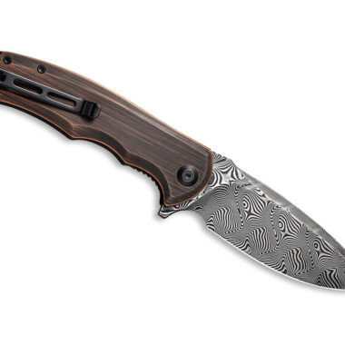 Civivi Praxis Black Copper Damascus Knife