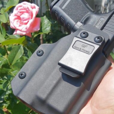 Gun Flower Glock 19/23/19X/45 Concealed Carry Holster with Olight Baldr Mini/Baldr S/PL – Mini Flashlight