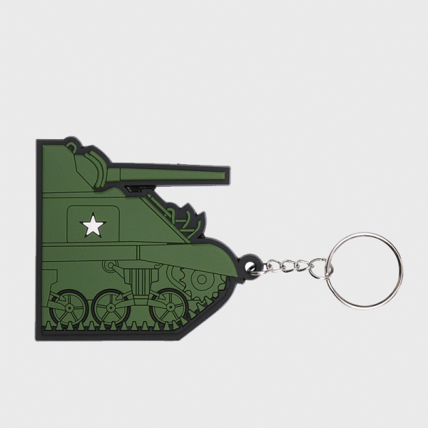 Ключодържател гумен 3D Tank