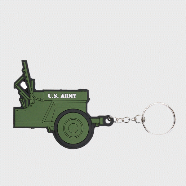 Ключодържател гумен 3DJeep U.S. Army