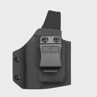 Gun Flower Glock 19/23/19X/45 Concealed Carry Holster with Olight Baldr Mini/Baldr S/PL – Mini Flashlight