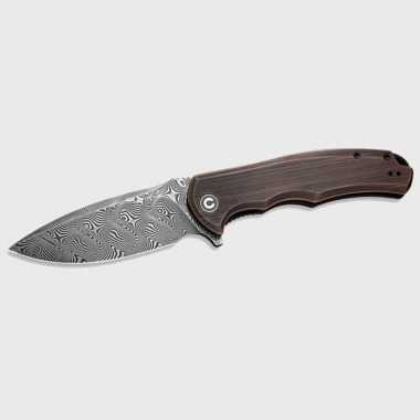 Civivi Praxis Black Copper Damascus Knife