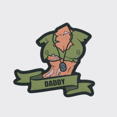 Пач 3D PVC Daddy girl