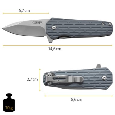 Camillus WEDGE 420 G10 knife Camillus WEDGE 420 G10 knife