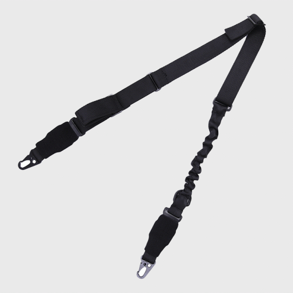 Двуточков Ремък 101 NC Double Point Bungee Sling Black