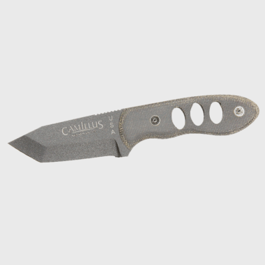 Camillus Choker 1095 Micarta Grey USA Knife