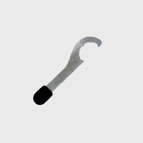 Ключ DPM за AR15 Compact Castle Nut Wrench Hardox 450 Thickness 3.2mm